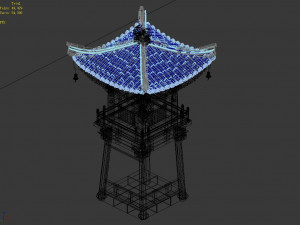 tang-street-gate building 73 Model 3D