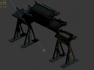 tang-street-archway 01 3D Model