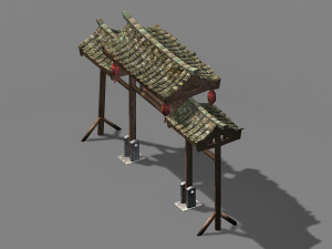 tang-street-archway 03 3D Model
