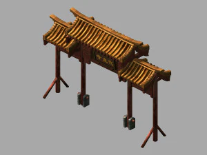 tang-rua-arco 05 Modelo 3D