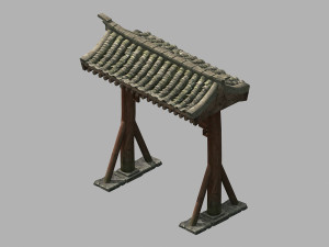 tang-street-memorial arch 60 Modelo 3D