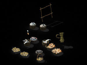 tang-south-seafood 12 3D 모델