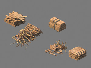 tang-south-lubanfang-wood 3D 모델