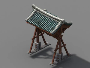 Tang-G&uuml;ney-Tayvan 02 3D Model