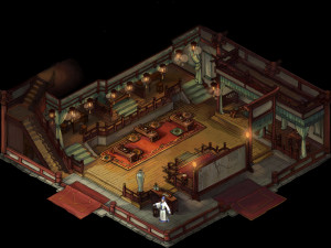 tang people-tea house-downstairs 3D Модель