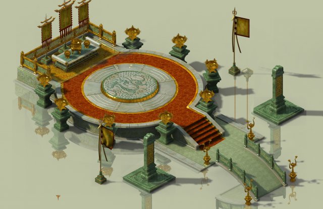 heaven-square-havoc in tiangong 05 3D मॉडल .c4d .max .obj .3ds .fbx .stl .blend 