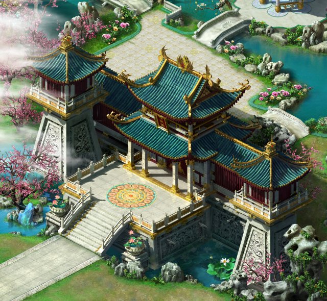 heaven-pan taoyuan-gate 3D Model .c4d .max .obj .3ds .fbx .stl .blend 