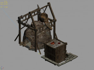 blacksmith-furnace-furnace 3D मॉडल