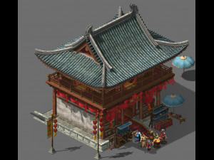 tongxinfang-bu yaofang Model 3D