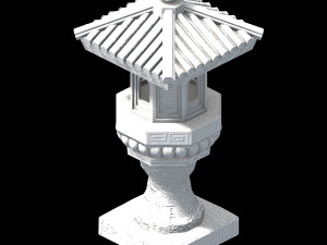 tongxinfang-palace lantern 01 3Dモデル