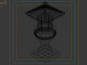 tongxinfang-palace lantern 01 3Dモデル