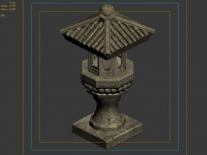 tongxinfang-palace lantern 01 3Dモデル