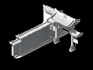 tongxinfang-archway 3D Model