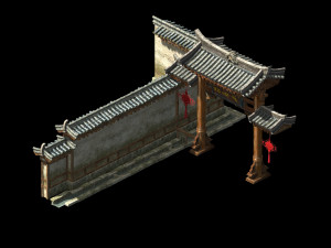 tongxinfang-archway 3D मॉडल
