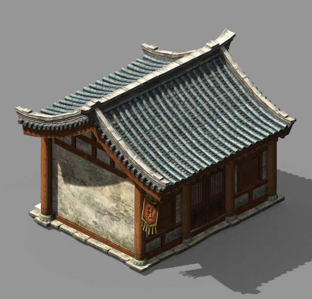tongxinfang-shenglianfang 3D Model .c4d .max .obj .3ds .fbx .stl .blend 