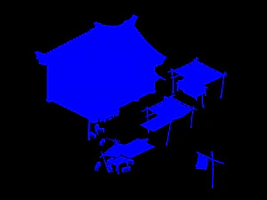 tongxinfang-shenglianfang props 3D Model