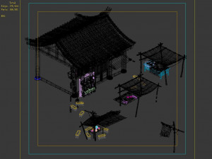 tongxinfang-shenglianfang props Modello 3D