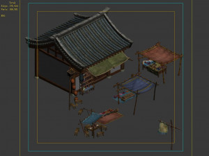 tongxinfang-shenglianfang props Modello 3D