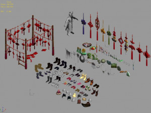 tongxinfang-tongxin knot vendor Modelo 3D
