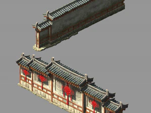 tongxinfang-тіньова стіна 3D Модель