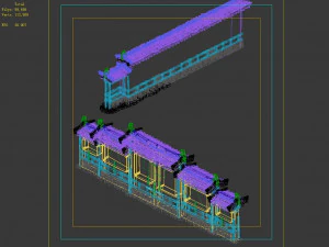 tongxinfang-shadow wall 3D Model