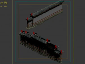 tongxinfang-shadow wall 3D Model