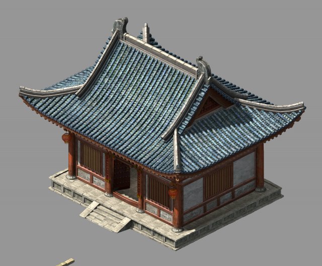 tongxinfang-weaving supervisor Modèle 3D .c4d .max .obj .3ds .fbx .stl .blend 