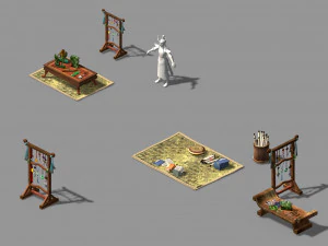 tongxinfang-zhuoyufang-ara&ccedil;ları 3D Model