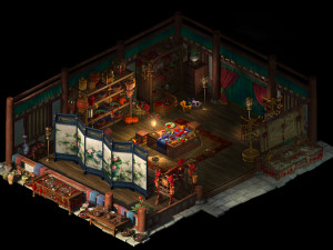 tongxin pavilion-interior 01 3D Model