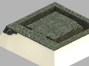 wabah rawa-altar Model 3D