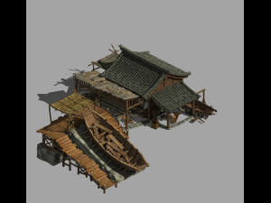 culture-art-shipyard 01 3D Model