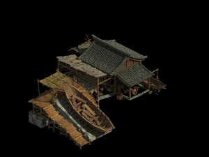 culture-art-shipyard 01 3D Model