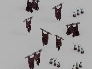 महिला-पत्थर का मंदिर दांत-चीर 3D मॉडल