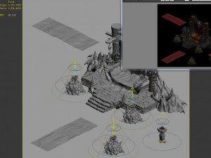 temple of voma-throne 01 3D मॉडल