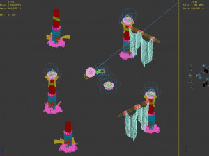 temple of woma-pillars Modelo 3D