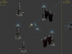 temple of woma-pillars Modelo 3D