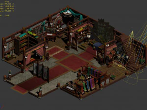 dance supplies-workshop 3D Model