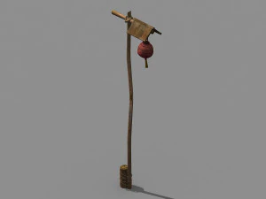 xian-shuidoufang lantern 44 3D Model