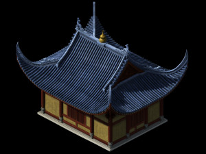 journey to the west-wuzhuang view side room 12 3D Модель