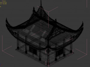 journey to the west-wuzhuang view side room 12 3D Модель