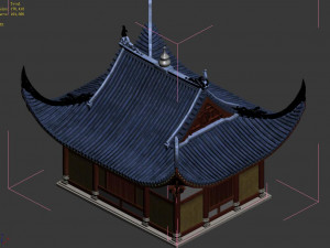 journey to the west-wuzhuang view side room 12 3D Модель