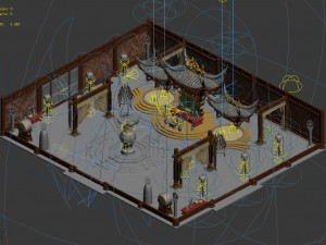 journey to the west-wuzhuang temple 21 3D Model