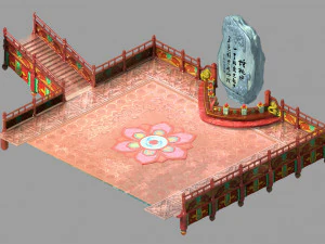 fairy world-pantaoyuan 9000-architecture 3D Model