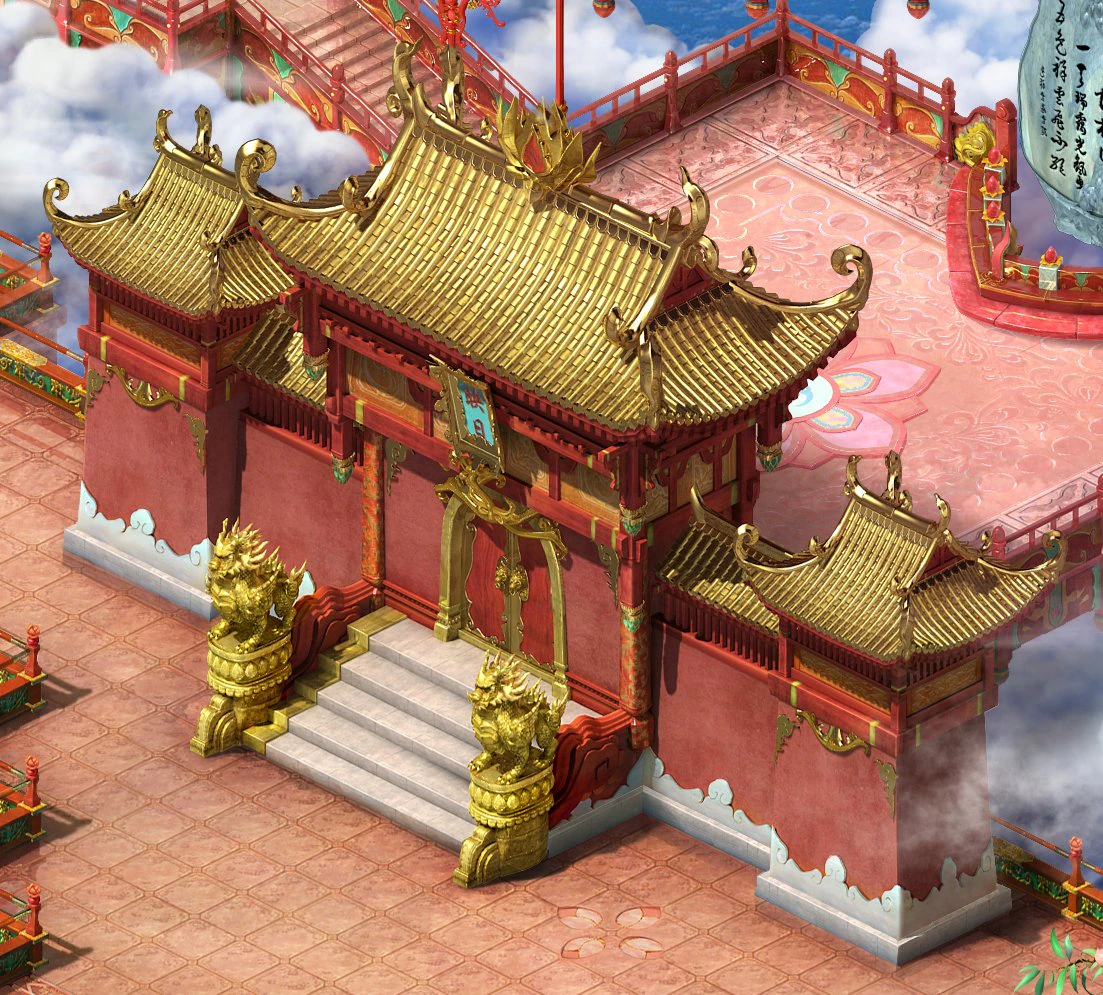 fairyland-pantaoyuan 9000 years building-archway 3D Model .c4d .max .obj .3ds .fbx .stl .blend 