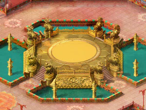 परियों का देश-पेंटाओयुआन-जिंताई-बाड़ 3D मॉडल