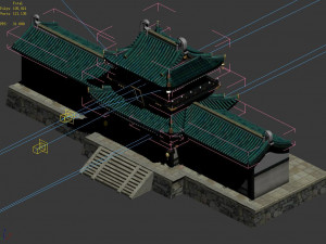 county hall-yimen 12 Modèle 3D