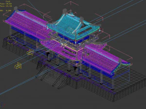 county hall-yimen 12 3D Model