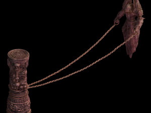 shura heaven-sculpture-pillar Model 3D