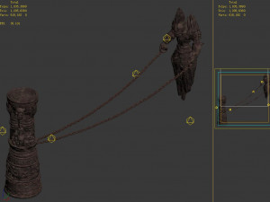 shura heaven-sculpture-pillar Model 3D