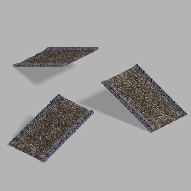 shura heaven-embossed lines 3D Model .c4d .max .obj .3ds .fbx .stl .blend 